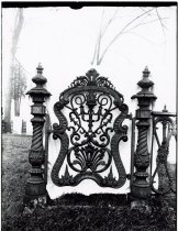 Ironwork - cast iron gate